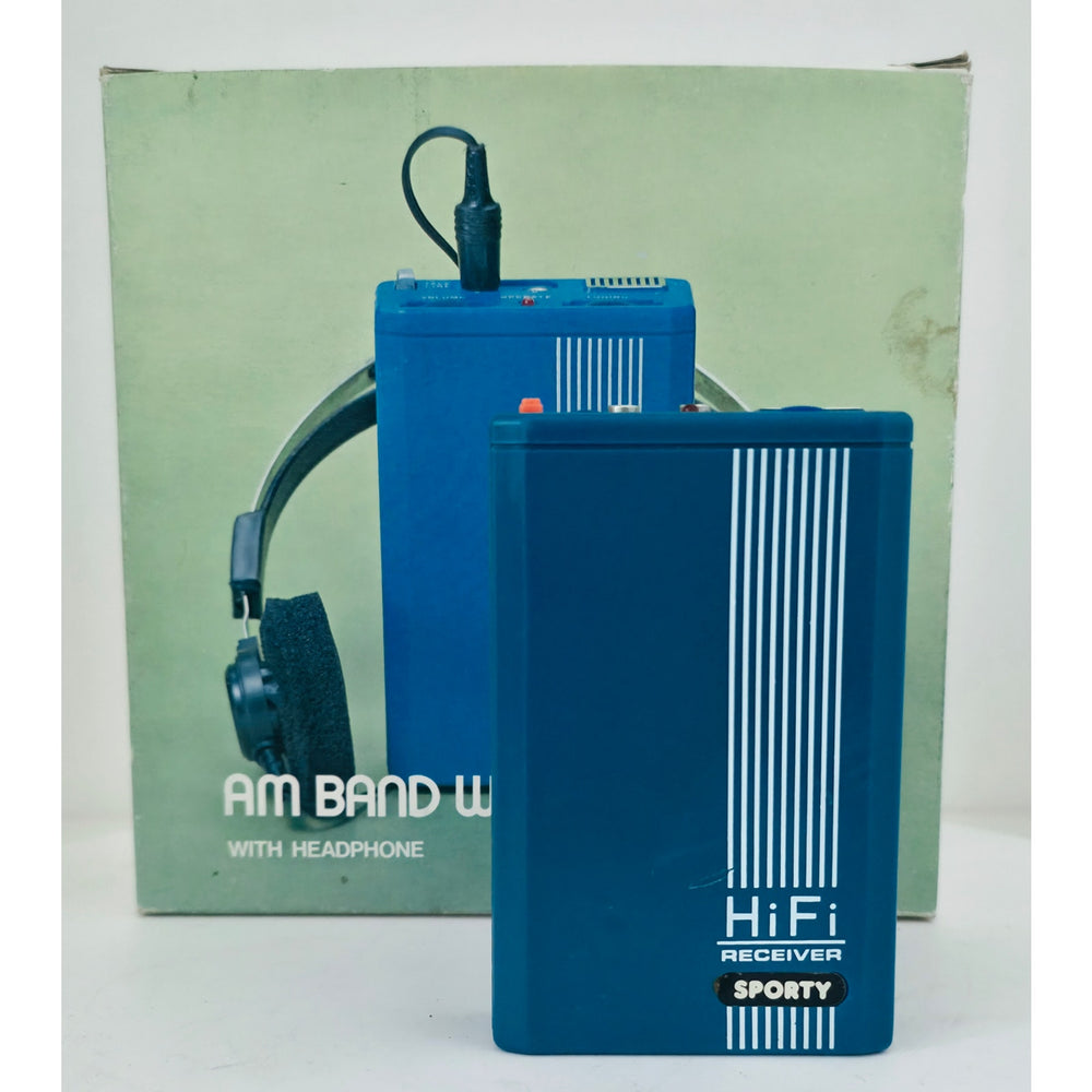 VINTAGE *PRISTINE* 1980's AM Band Model DO-23 HiFi Receiver Sporty Walkman Radio