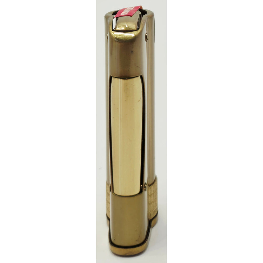 VINTAGE *NEW* 1960's Continental Butane Kwik-Fill Bronze Lighter Japan