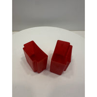 VINTAGE *NEW* 1960's Merit Plastic King Size Cigarette/Matches Red Case