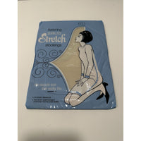 VINTAGE *NEW* 1960's Lassiter Hosiery-Off Wht-Demi-Toe-Stretch-Merrie Maid Sz10.5/11 X3