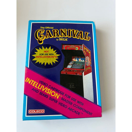 VINTAGE *NEW* Intellivision Carnival SEGA Video Game Sealed