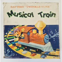 VINTAGE 1950's PMC Battery Operated Twinkle Tune Musical Train PMC PT-200