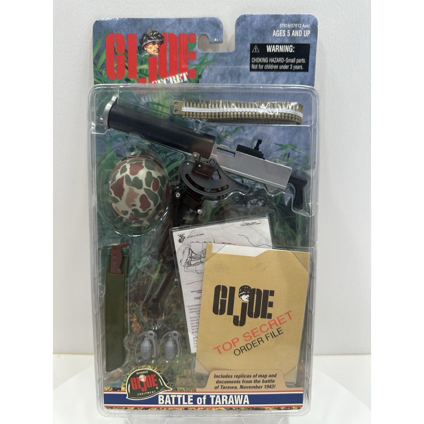 VINTAGE *NEW* 1999 GI Joe The Secret Orders Battle of Tarawa Gear