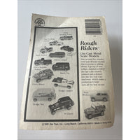 VINTAGE *NEW* 1980's Rough Riders Die Cast Metal Scale Model Datsun Camper