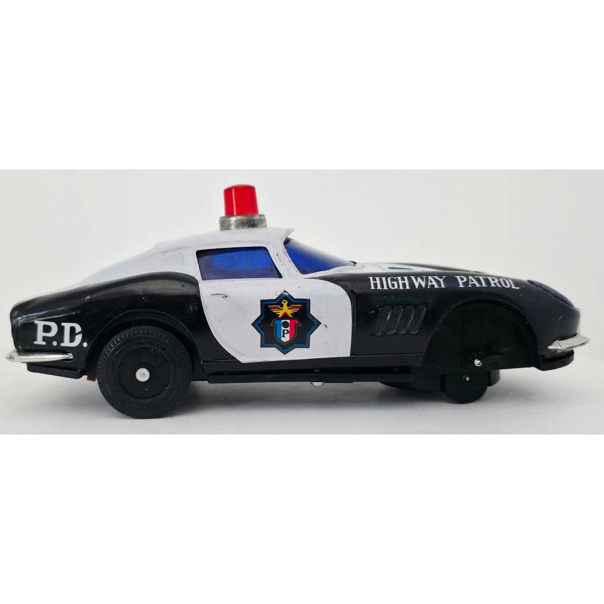 VINTAGE *PRISTINE* 1976 SRK P.D. Highway Patrol Car #99 Metal Die Cast Toy Car