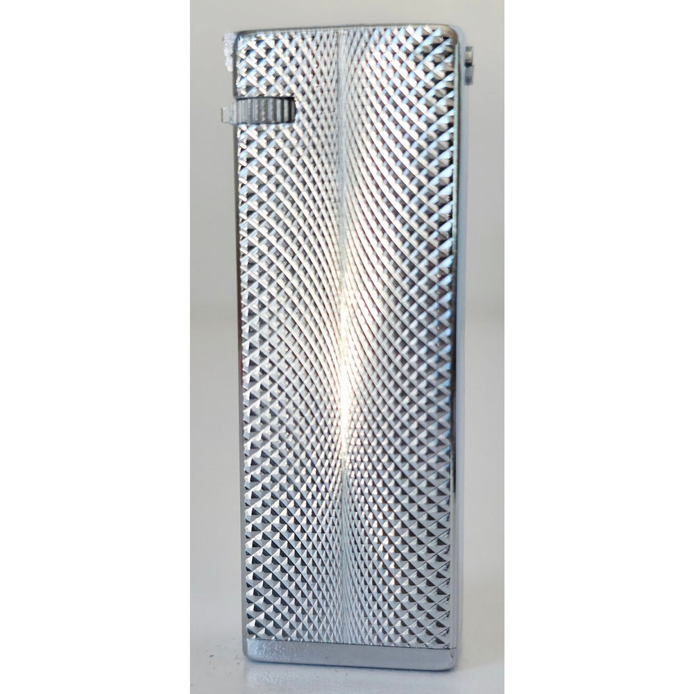 VINTAGE *NEW* 1960's Silver Textured Lighter in Original Box by Supreme USA