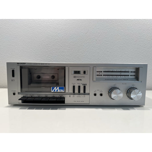 VINTAGE *NEW* Sharp RT-10 Stereo Cassette Deck Tape Player Recorder Japan