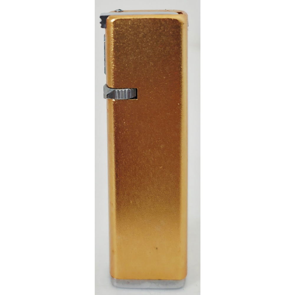 VINTAGE *NEW* 1950's Kron Imperial Yellow and Silver Lighter Japan