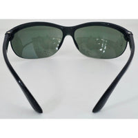 VINTAGE *NEW* 1970's Glam Unisex Black Frame with Gray Lens Sunglasses