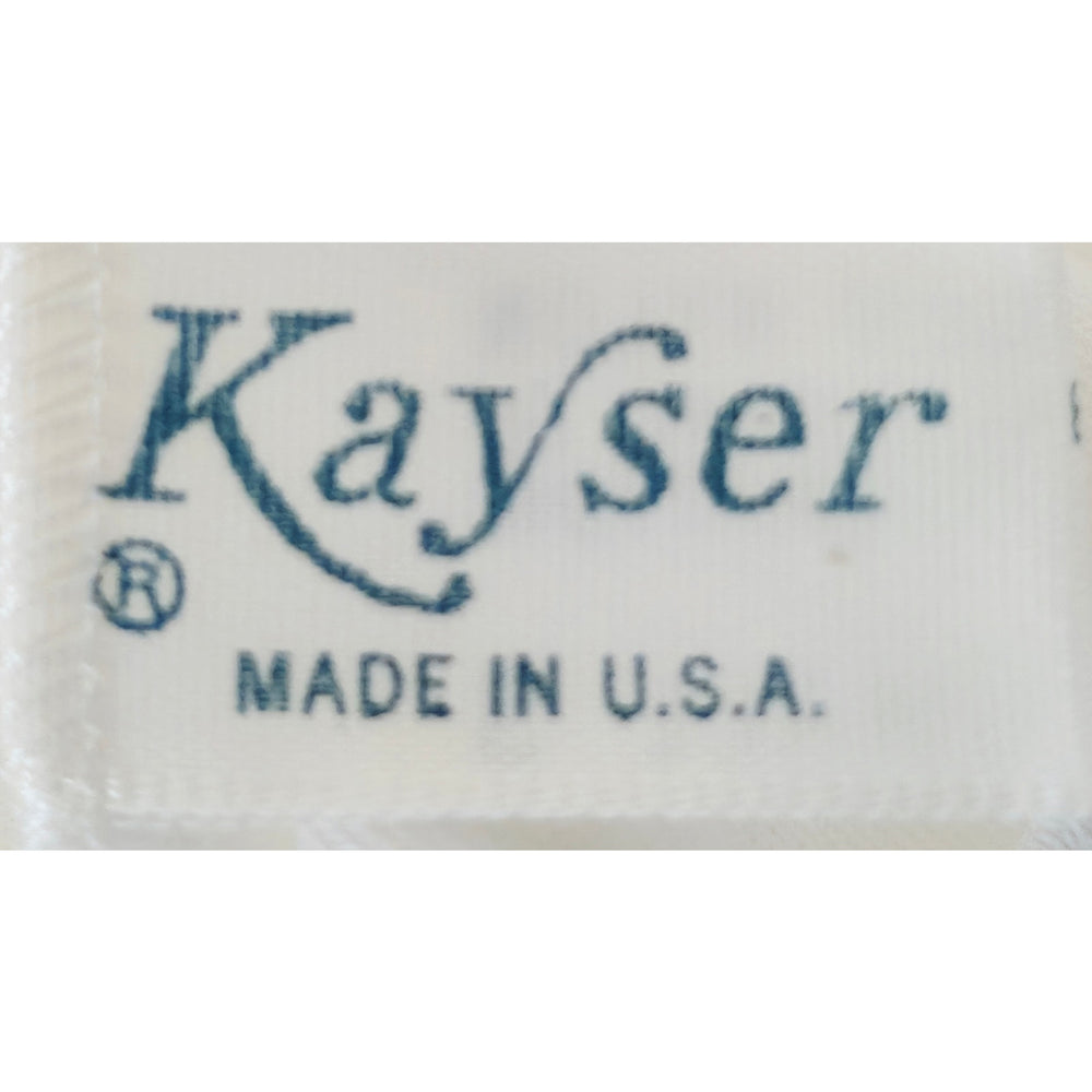 VINTAGE *NEW* 1960's Kayser Women's White w/Lace Trim & Heart Half Slip Size S