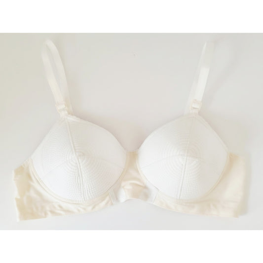 VINTAGE *NEW* 1960's Super-Form Women's Cream Bullet Bra Size 38B