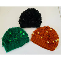 VINTAGE *NEW* 1960's Imported by Andrew St John 100% Acrylic Hat w/Design Japan