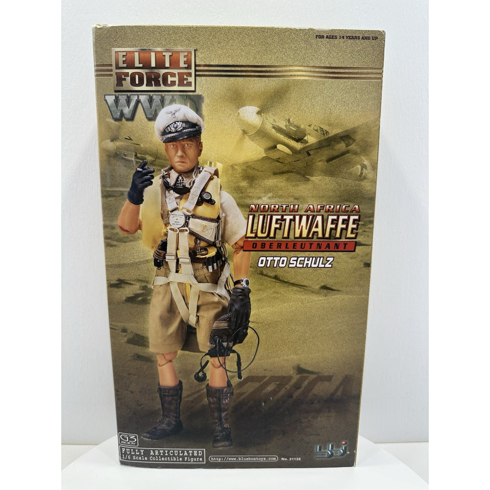 VINTAGE *New* Elite Force WWII North Africa Luftwaffe Pilot Otto Schulz BBI1/6