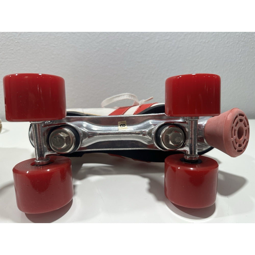VINTAGE *New* 70's Hot Shot Vinyl Demi-Boot Roller Skates-MN'S 6/W 8 Movie