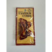 VINTAGE *NEW* 1975 GOODY 8065 Butterfly Hair Comb Tortoise 4"