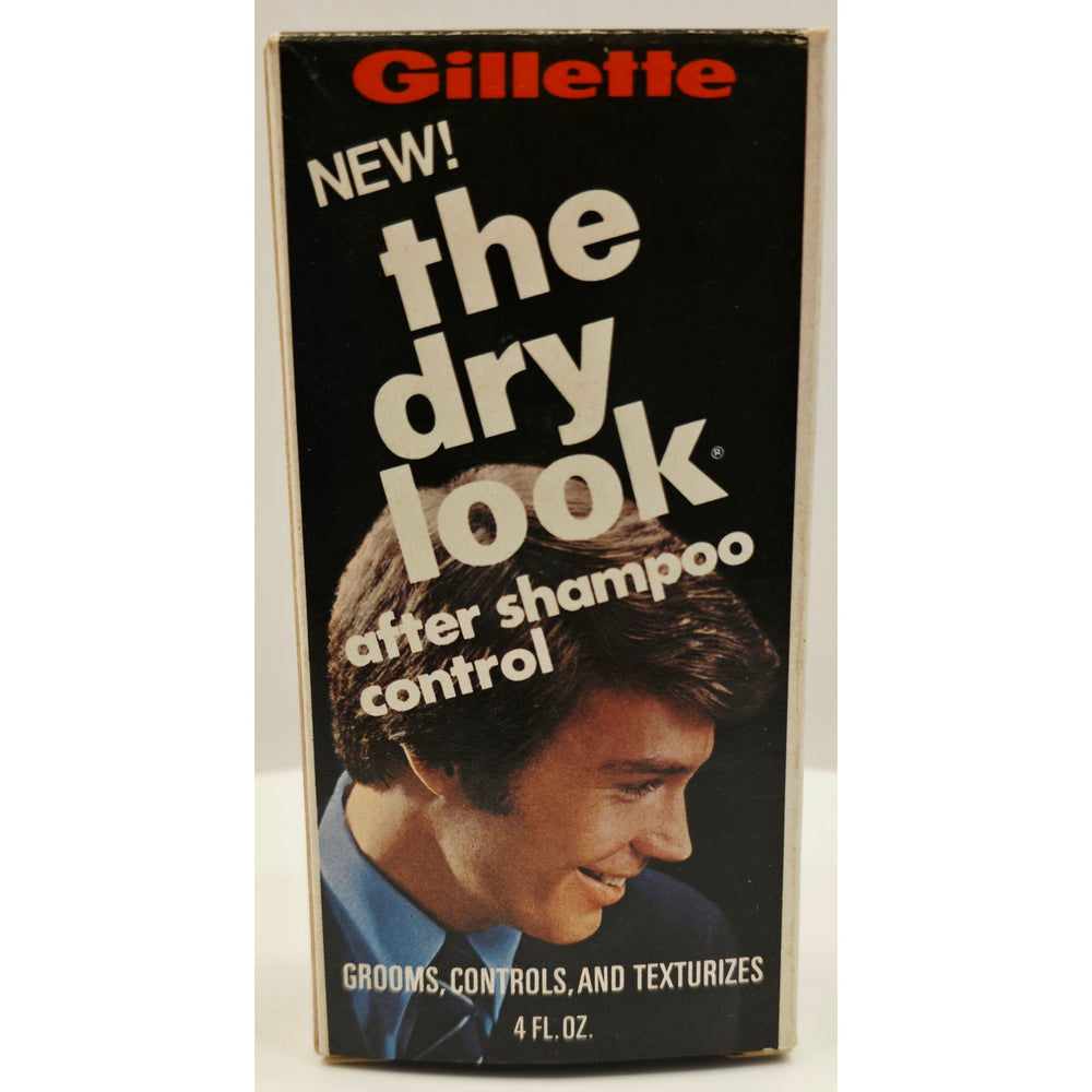VINTAGE *NEW* 1970's by Gillette After Shampoo Control 'the dry look' Size 4oz