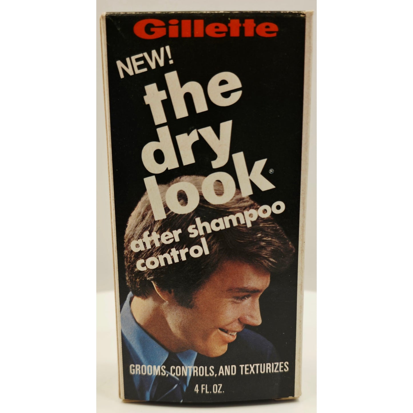 VINTAGE *NEW* 1970's by Gillette After Shampoo Control 'the dry look' Size 4oz