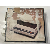 VINTAGE *NEW* 80's Technisonic AS-1500 Answering Machine w/Cassette Tape