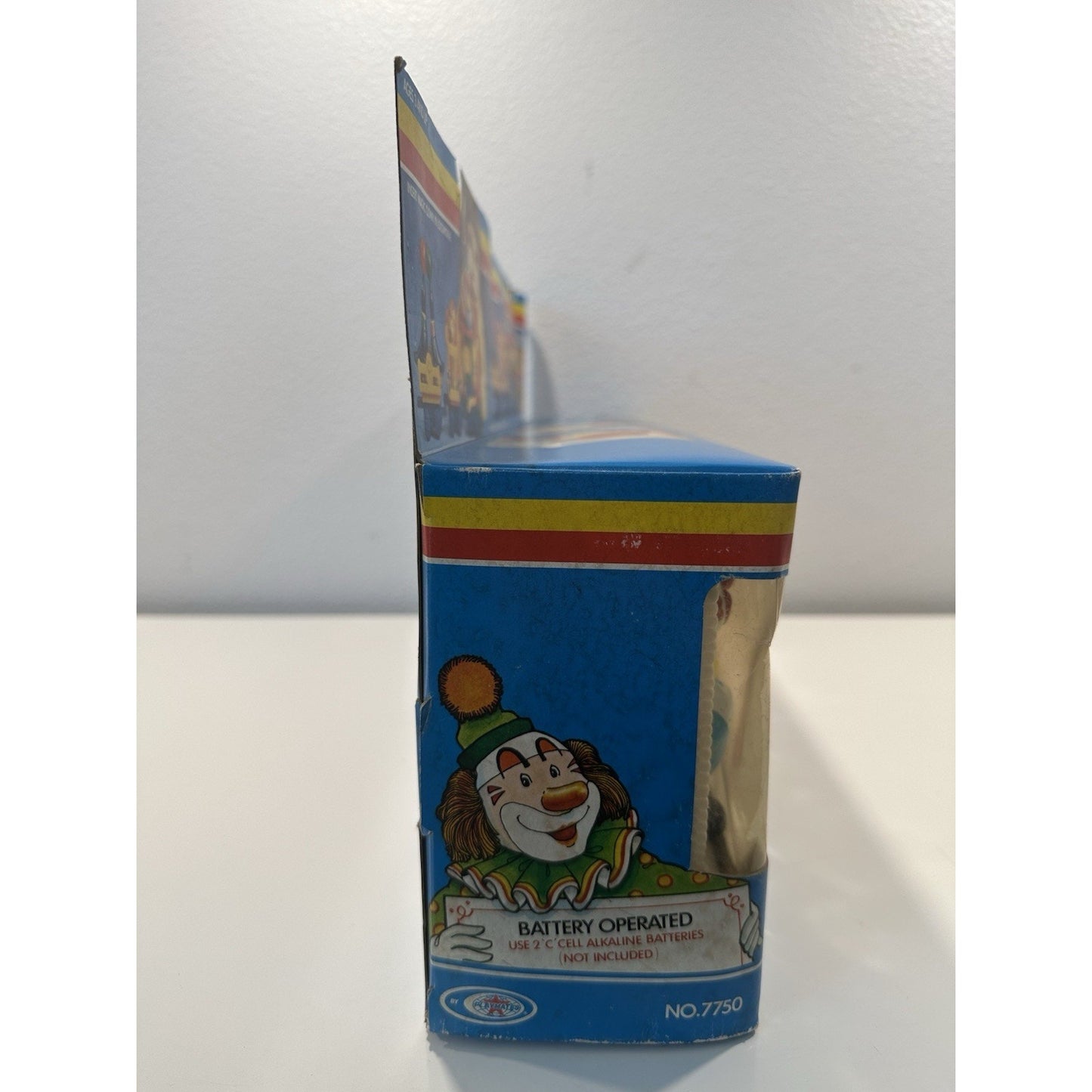 VINTAGE *NEW* 1981 Astra Magic Clown Circus Train w Removable Animals