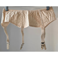 VINTAGE *NEW* 1960's MACBESS Women's Beige w/Flowers Garter Belt Size M Lot of 4