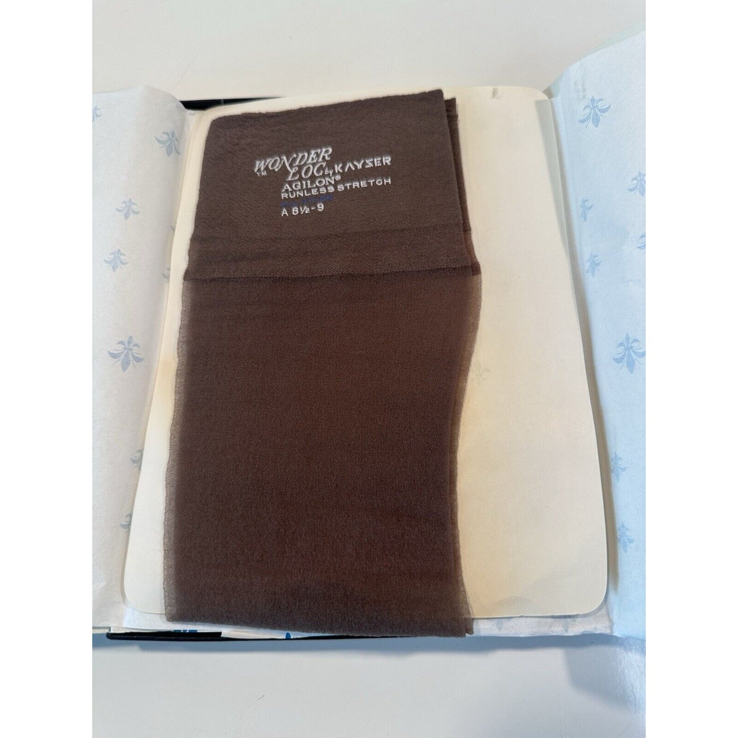 VINTAGE *NEW* Kayser Hosiery-Wonderloc Stretch-Misterie-Seamless-8.5/9 A X 5
