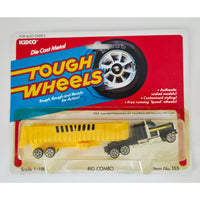 VINTAGE *NEW* 1981 Kidco Tough Wheels California Hauler & Long Haul Die-Cast Toy