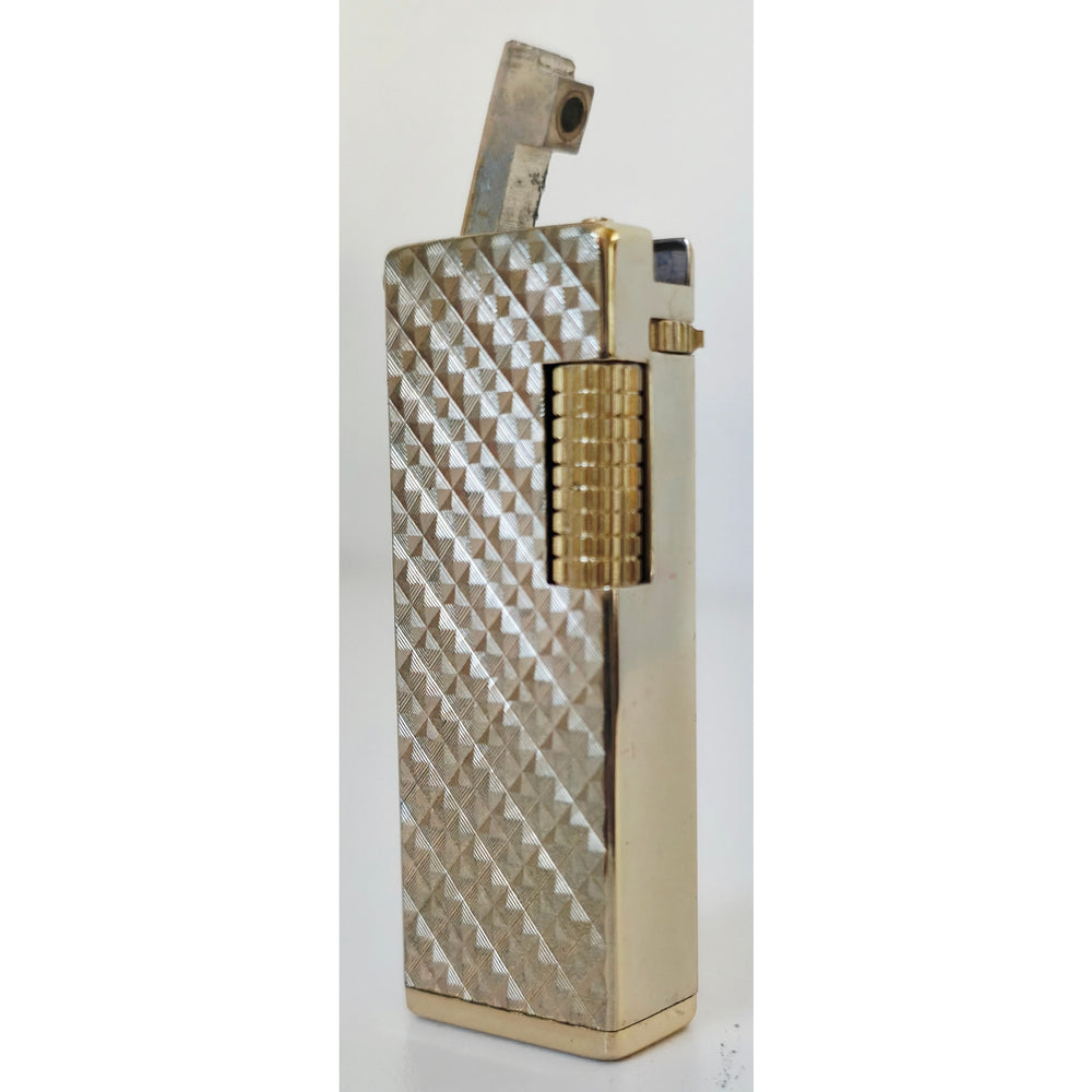 VINTAGE *NEW* 1960's Gold Textured Lighter in Original Box by Supreme USA
