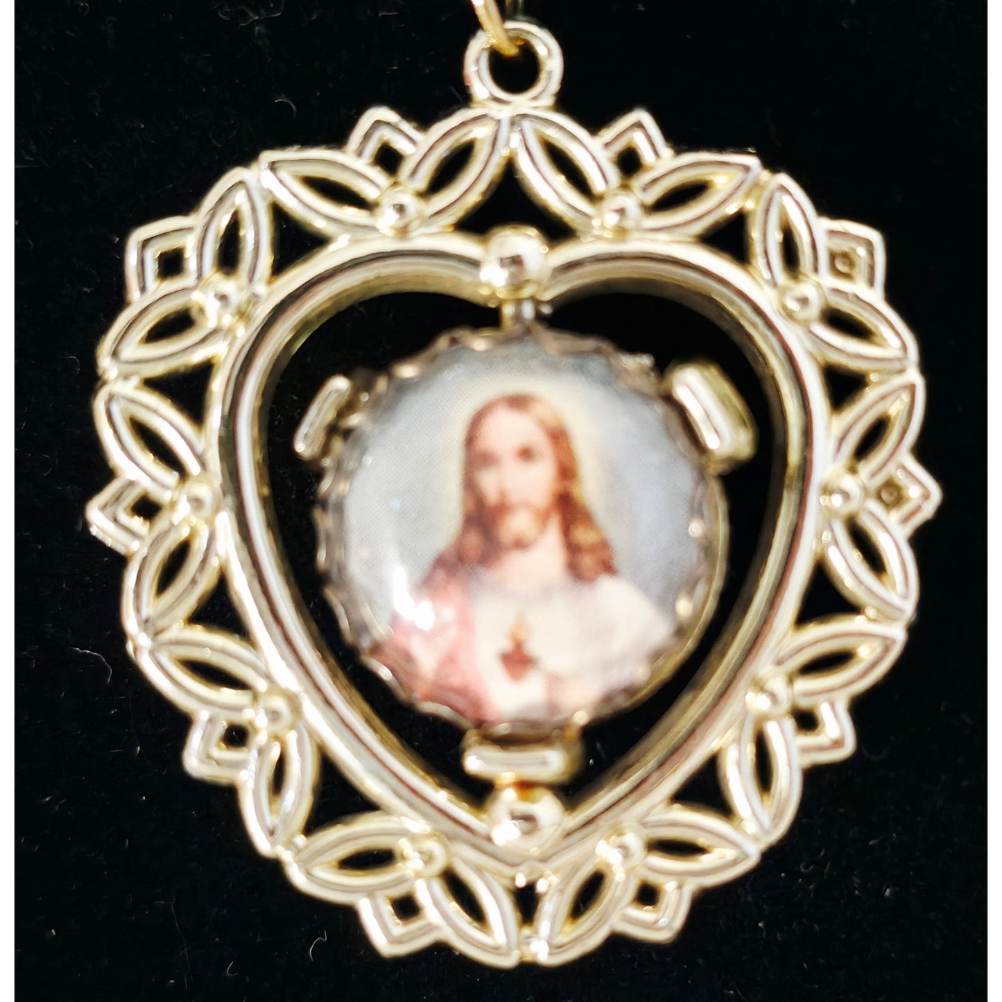 1960's Double Sided Jesus Charm Necklace- Custom Made | Limited Edition