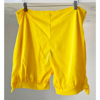 VINTAGE  1960's Kayser Yellow Pantalette with Bows 100% Nylon Size 7 (New with Imperfections)