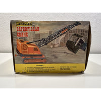 VINTAGE *NEW* 1972 Hercules Caterpillar Crane Battery Operated Toy