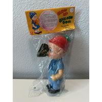 VINTAGE *NEW* 1960's Blow Up Balloon Rubber Boy Toy Hong Kong