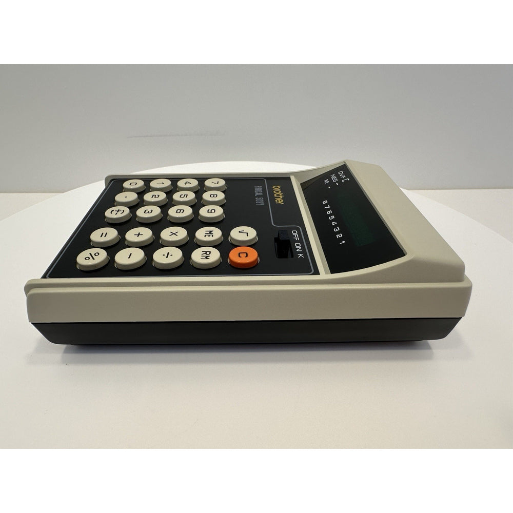 VINTAGE *NEW* 1974 Brother Electronic Calculator Model 508Y Made in Japan