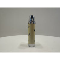 VINTAGE *NEW* 1960's Manor Butane Lighter Cream w/Stars