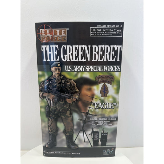 VINTAGE Elite Force Green Beret US Army Special Forces Airborne Eagle