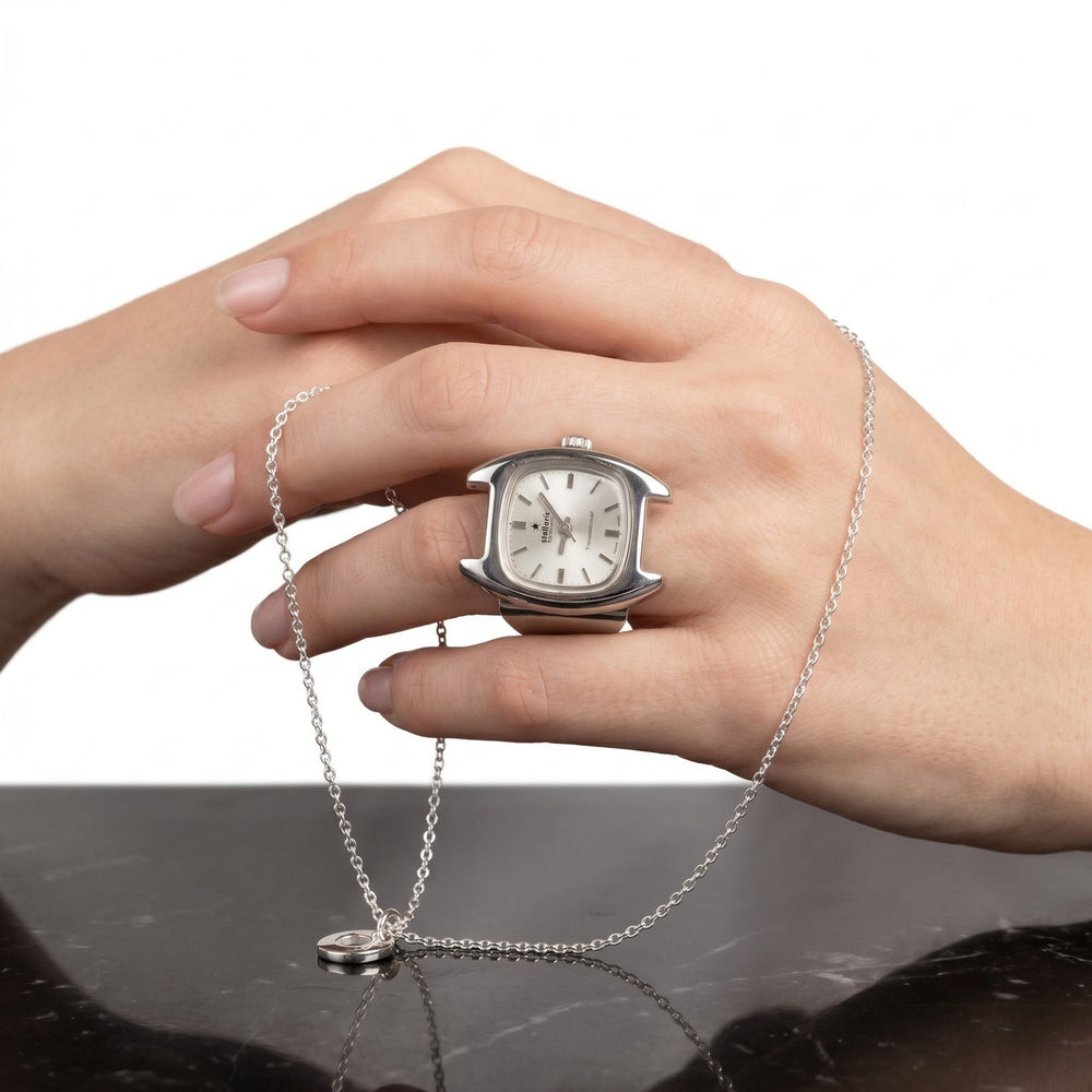 Vintage 1960's Stellaris Watch Face Ring Custom Made | Limited Edition