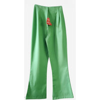 VINTAGE *NEW* 1960's Women's Green Stretch Capri Bell Bottom Pants Size 10