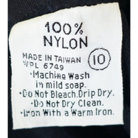 VINTAGE *NEW* 1960's Women's Black Stretch Waist Straight Leg Pant Size 10