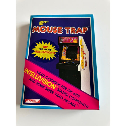 VINTAGE *NEW* Mouse Trap (Intellivision) Sealed