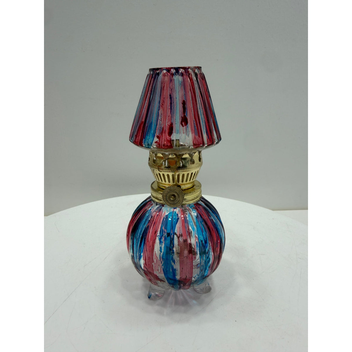 VINTAGE *NEW* 1950's Kerosene Oil Lamp