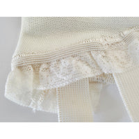 VINTAGE *NEW* 1960's Empire Foundation Women's Cream Girdle w/Garter Size 24 (S)