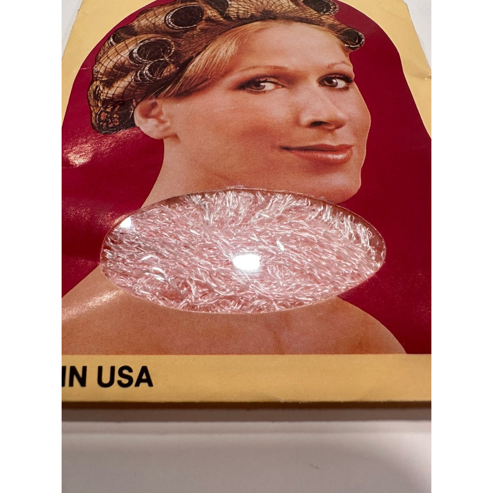 VINTAGE *NEW* 1980's Goody Pink/Purple/White Wave Net 3 X 2-packs Elastic Edge USA
