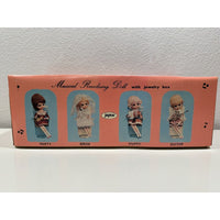 VINTAGE *NEW*1960's Jaymar Musical Revolving Doll w/Jewelry Box
