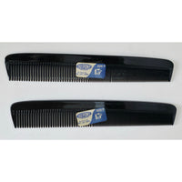 VINTAGE *NEW* 1970's DuPont Narrow Dress Comb Black Set of 2