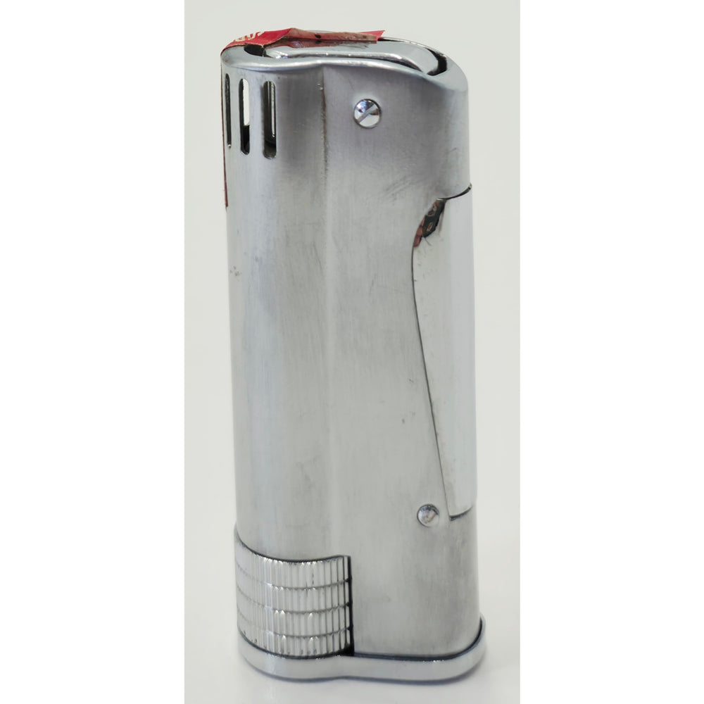 VINTAGE *NEW* 1960's Continental Butane Kwik-Fill Silver Lighter Japan