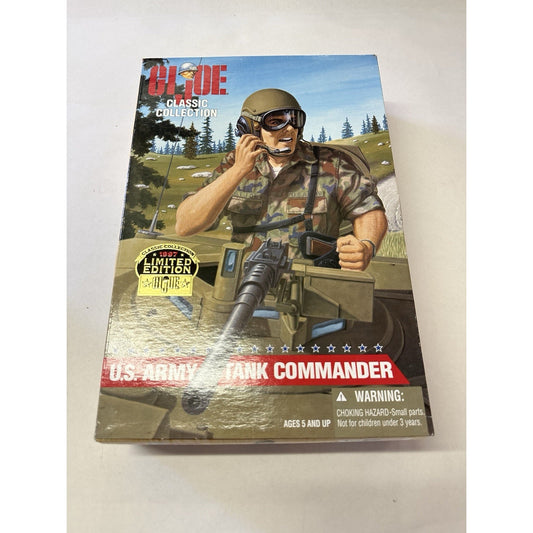 VINTAGE GI Joe 1997 Classic Collection U.S. Army Tank Commander Action Figure