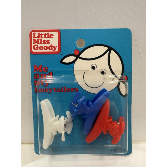 VINTAGE *NEW* 1984 Little Miss Goody Me and My Ponytailers Hair Clips