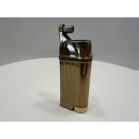 VINTAGE *NEW* 1950's Manor Gold Textured Butane Lighter
