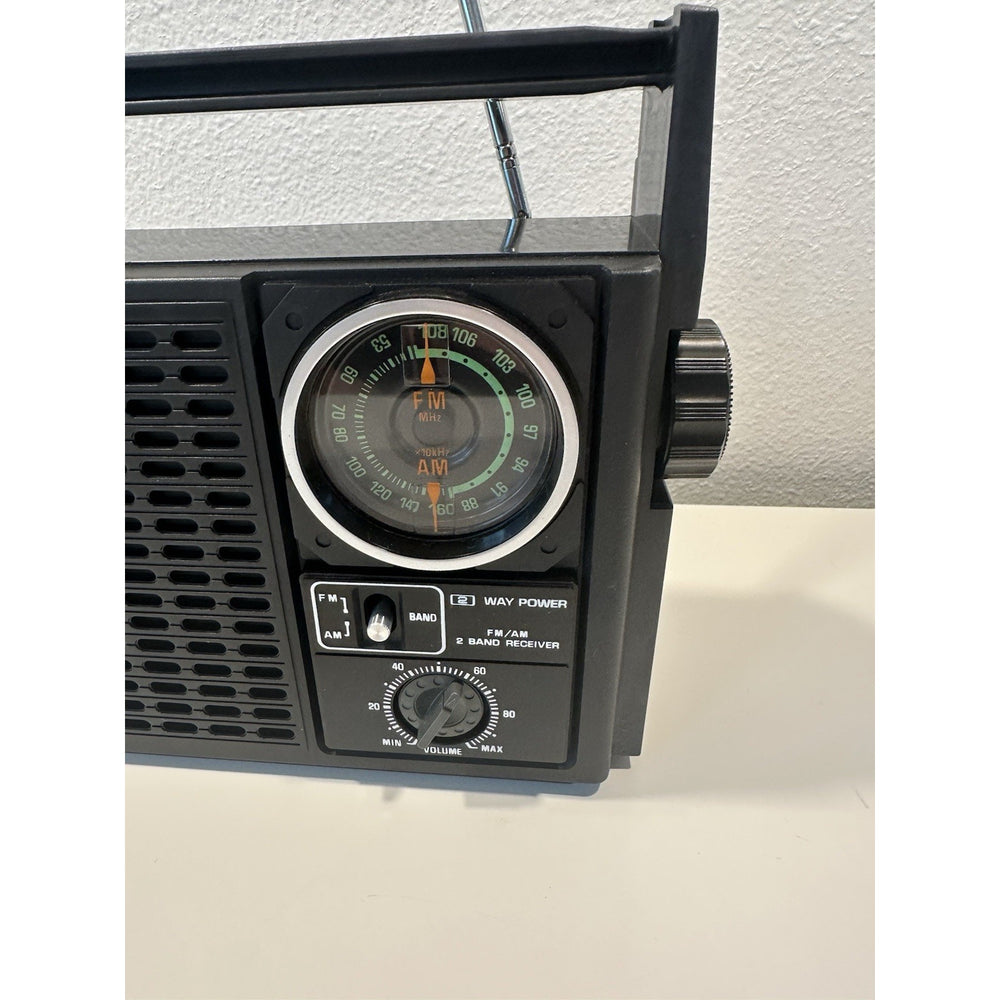 VINTAGE *NEW* 1980's Sanyo AM/FM Portable Radio RP-5330 2-Band Low/High Tone