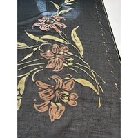 VINTAGE *NEW* 1950's Japanese Triple Sheer 100% Rayon Scarf 30" x 30" Japan