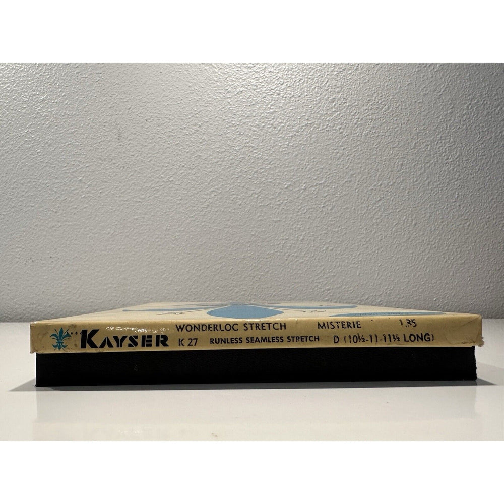 VINTAGE *NEW* 1950's Kayser Hosiery-Wonderloc Stretch-Misterie-Seamless-Sz10.5/11L X 3